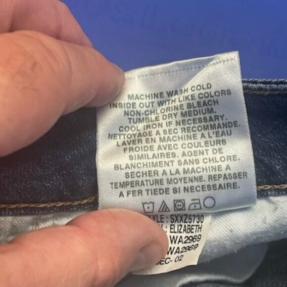 Joe’s Jeans The Honey Booty Fit 25 x 33 Long Boot Cut Elizabeth Low Rise Stretch - Picture 10 of 10